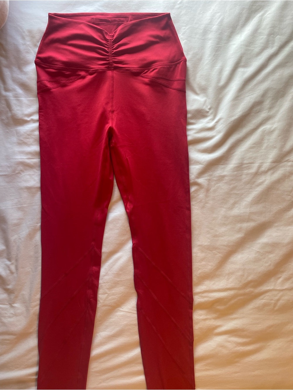 FP Movement by Free People High-Waist Red Leggings